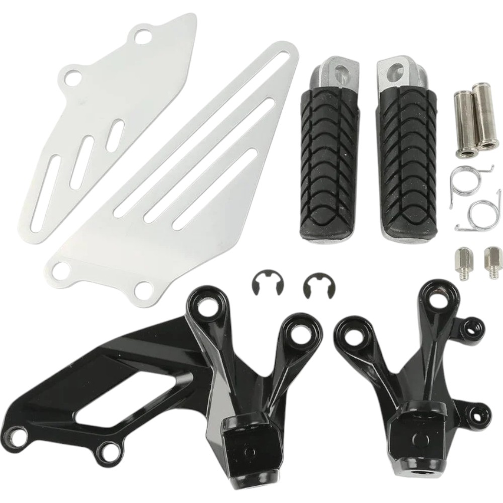 SET Suport scarite pilot Kawasaki Ninja ZZR1400 ZX14R 2006-2023 stanga dreapta fata 2 SET Suport scarite pilot Kawasaki Ninja ZZR1400 ZX14R 2006-2023 stanga dreapta fata - imagine 2