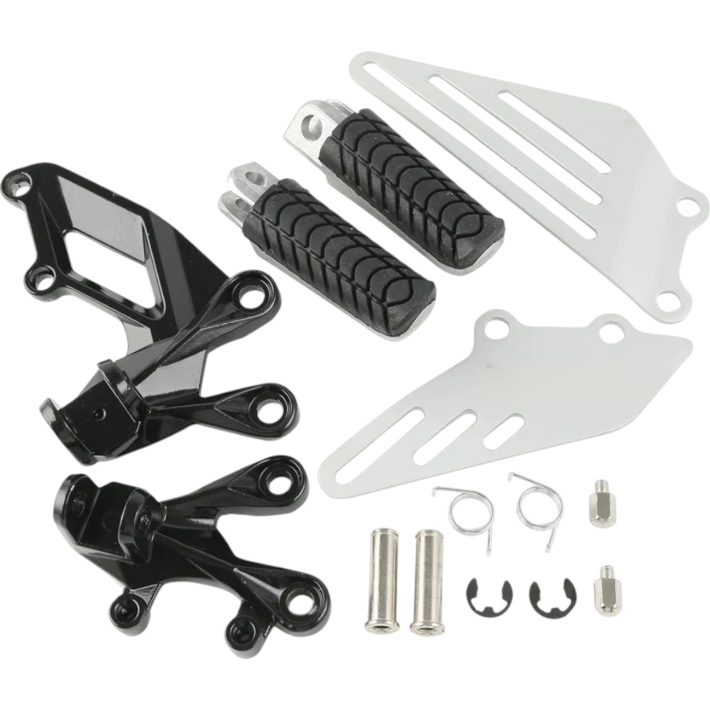 SET Suport scarite pilot Kawasaki Ninja ZZR1400 ZX14R 2006-2023 stanga dreapta fata 1 SET Suport scarite pilot Kawasaki Ninja ZZR1400 ZX14R 2006-2023 stanga dreapta fata