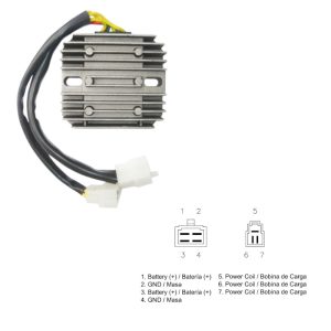 DZE Regulator Tensiune Honda CBR 954 VFR 800 VTEC 1100XX DZE02308 releu incarcare