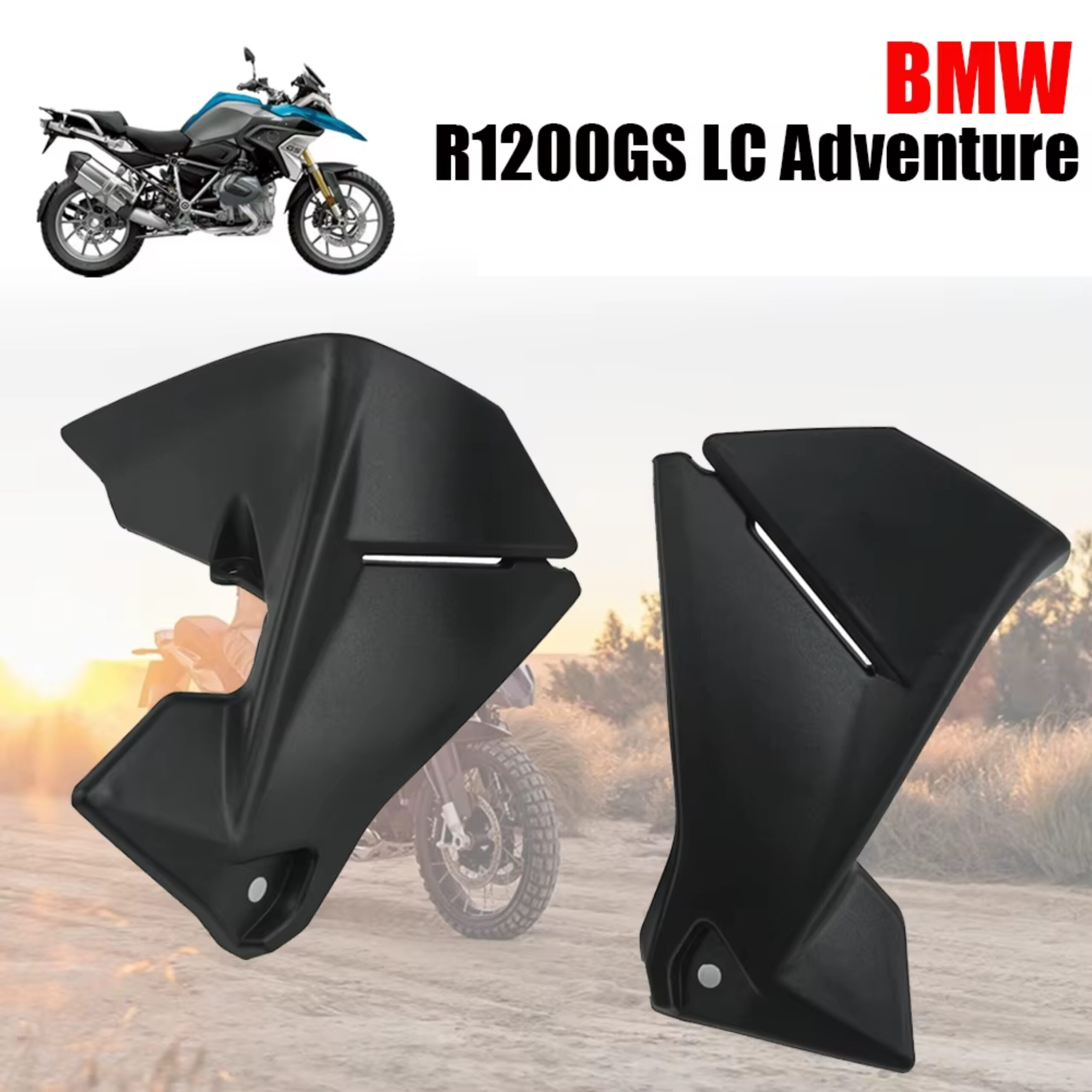 Capac Frontal Protectie deflector vant BMW R1200GS Adventure R1250GS ADV 2014-2019 A1075 2 Capac Frontal Protectie deflector vant BMW R1200GS Adventure R1250GS ADV 2014-2019 A1075 - imagine 2
