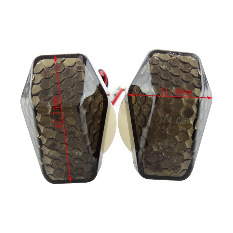 Semnalizari LED incorporate carena Suzuki GSXR Bandit SV fumurii A2056 2 Semnalizari LED incorporate carena Suzuki GSXR Bandit SV fumurii A2056 - imagine 2